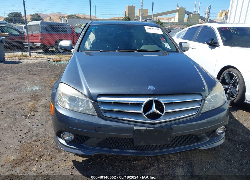 2009 MERCEDES-BENZ C 300 LUXURY/SPORT VIN: WDDGF54X59R060257