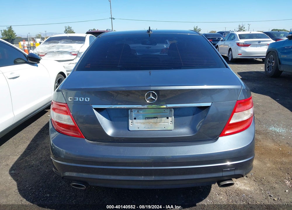2009 MERCEDES-BENZ C 300 LUXURY/SPORT VIN: WDDGF54X59R060257