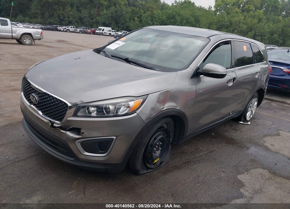 2017 KIA SORENTO 2.4L L VIN: 5XYPG4A38HG331439