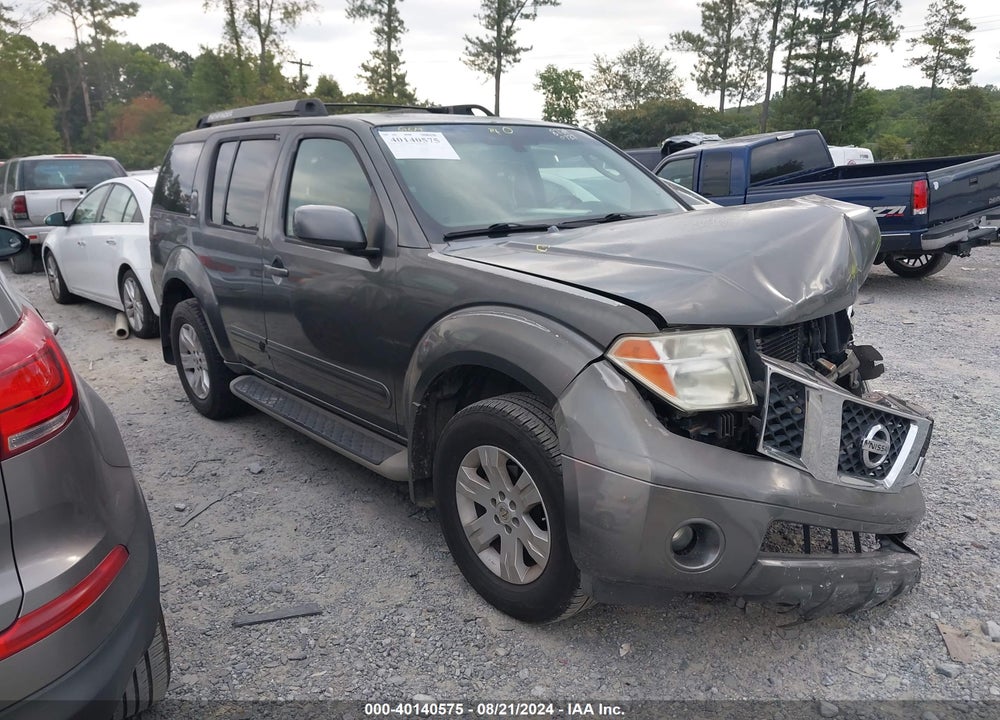 2005 NISSAN PATHFINDER LE VIN: 5N1AR18U15C710727