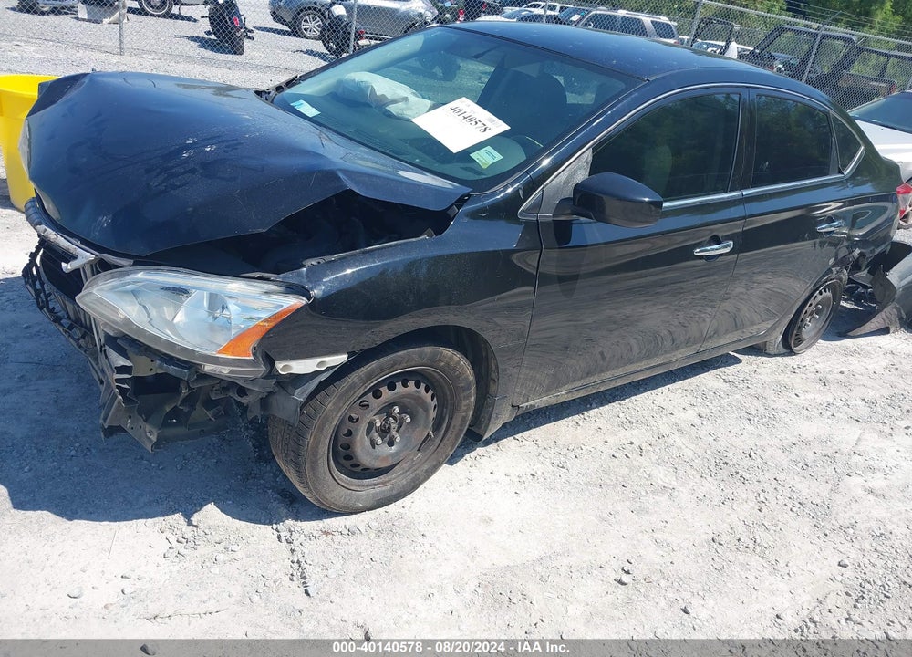2015 NISSAN SENTRA SV VIN: 3N1AB7AP5FL688336