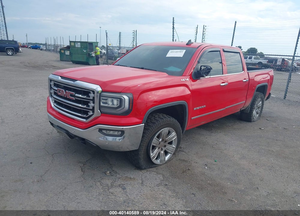 2016 GMC SIERRA 1500 SLT VIN: 3GTU2NEC9GG339728