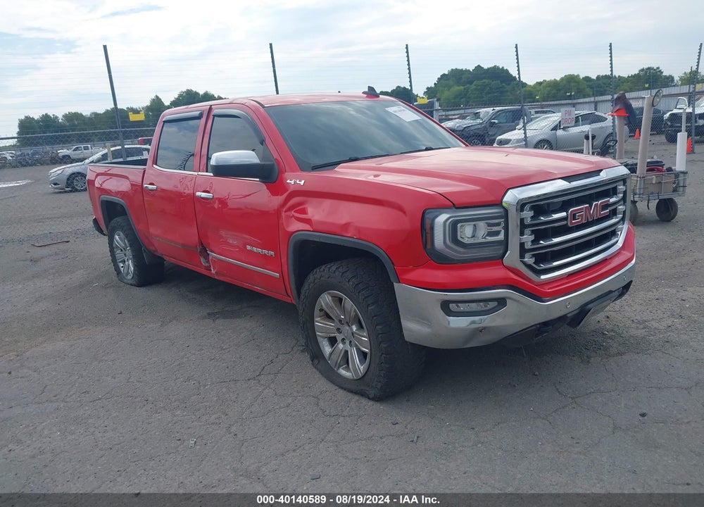 2016 GMC SIERRA 1500 SLT VIN: 3GTU2NEC9GG339728
