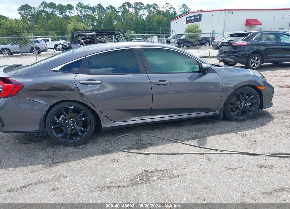 2019 HONDA CIVIC SI VIN: 2HGFC1E55KH703931