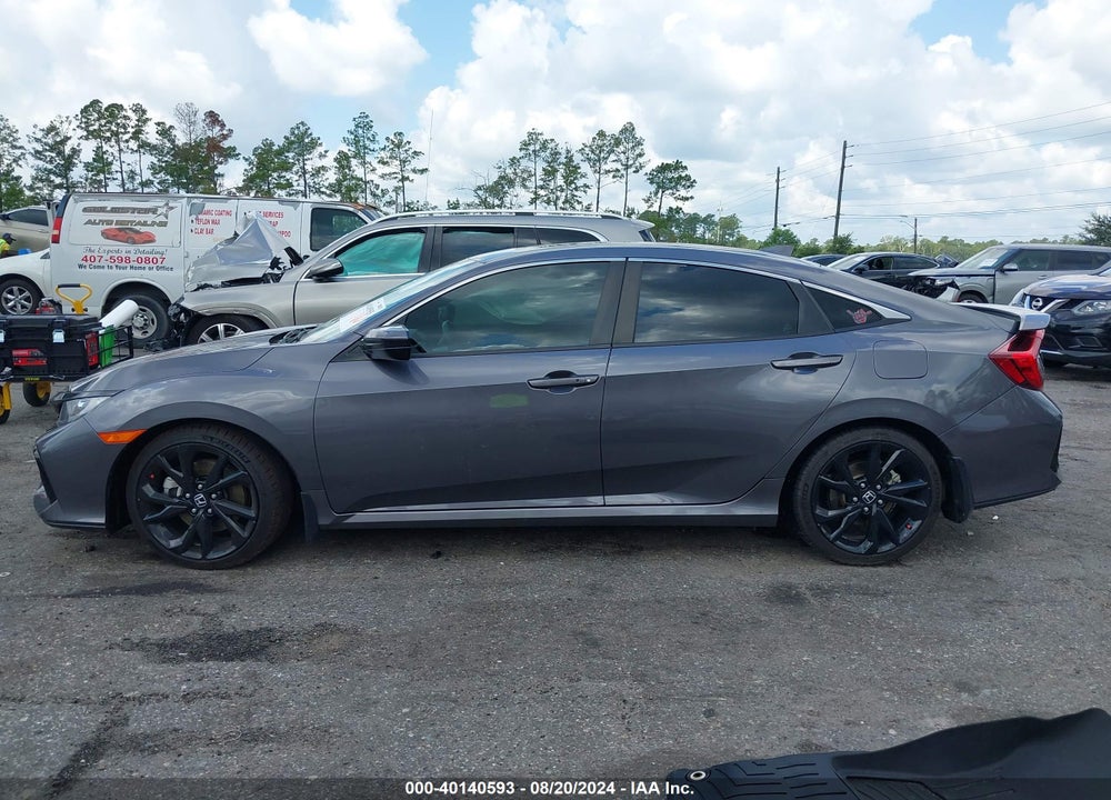 2019 HONDA CIVIC SI VIN: 2HGFC1E55KH703931