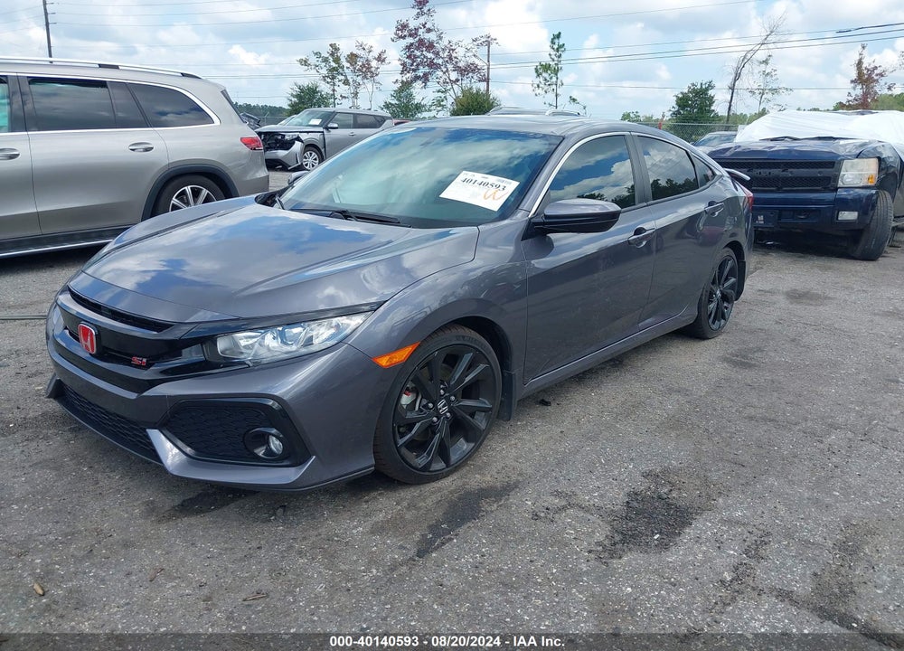 2019 HONDA CIVIC SI VIN: 2HGFC1E55KH703931