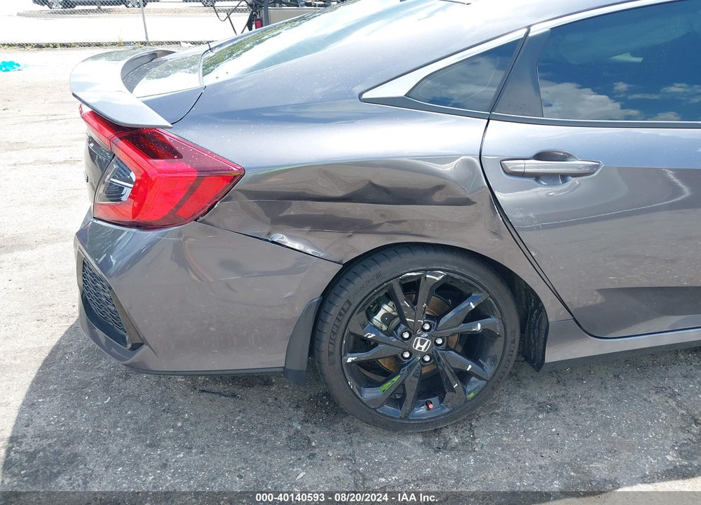2019 HONDA CIVIC SI VIN: 2HGFC1E55KH703931
