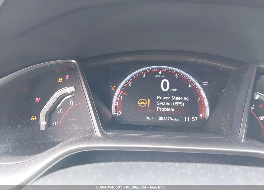 2019 HONDA CIVIC SI VIN: 2HGFC1E55KH703931