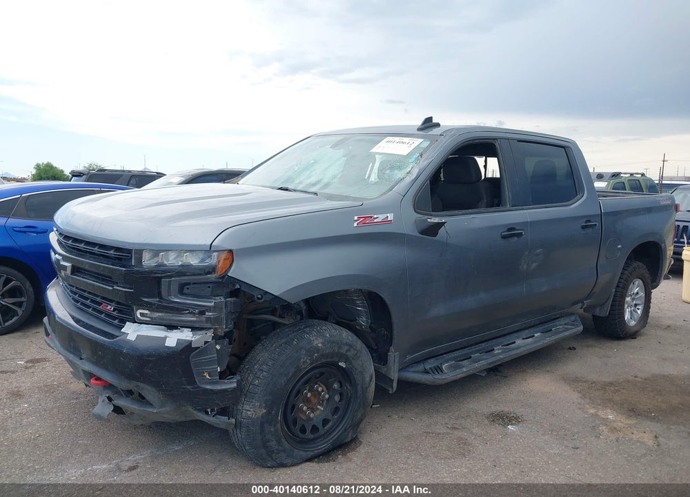 2020 CHEVROLET SILVERADO 1500 4WD SHORT BED LT TRAIL BOSS VIN: 3GCPYFED3LG199664