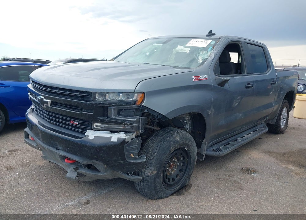 2020 CHEVROLET SILVERADO 1500 4WD SHORT BED LT TRAIL BOSS VIN: 3GCPYFED3LG199664