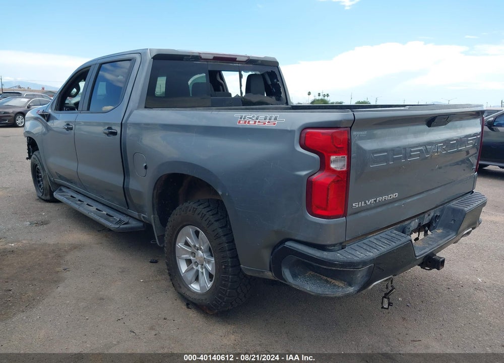 2020 CHEVROLET SILVERADO 1500 4WD SHORT BED LT TRAIL BOSS VIN: 3GCPYFED3LG199664