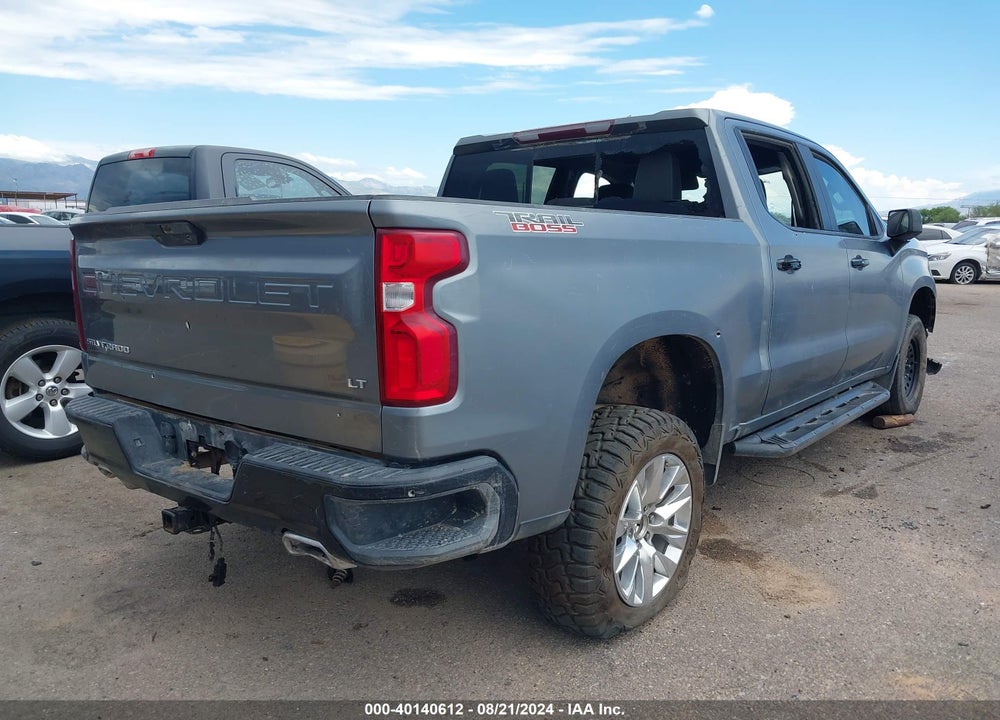 2020 CHEVROLET SILVERADO 1500 4WD SHORT BED LT TRAIL BOSS VIN: 3GCPYFED3LG199664