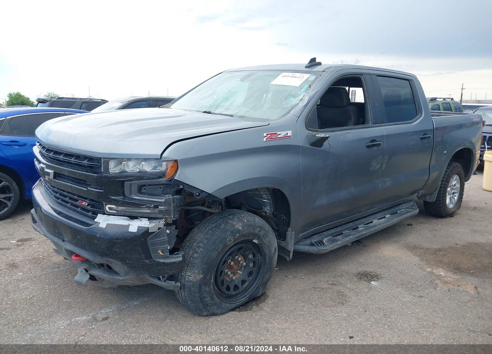 2020 CHEVROLET SILVERADO 1500 4WD SHORT BED LT TRAIL BOSS VIN: 3GCPYFED3LG199664