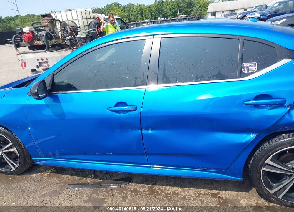 2022 NISSAN SENTRA SR XTRONIC CVT VIN: 3N1AB8DV8NY310139
