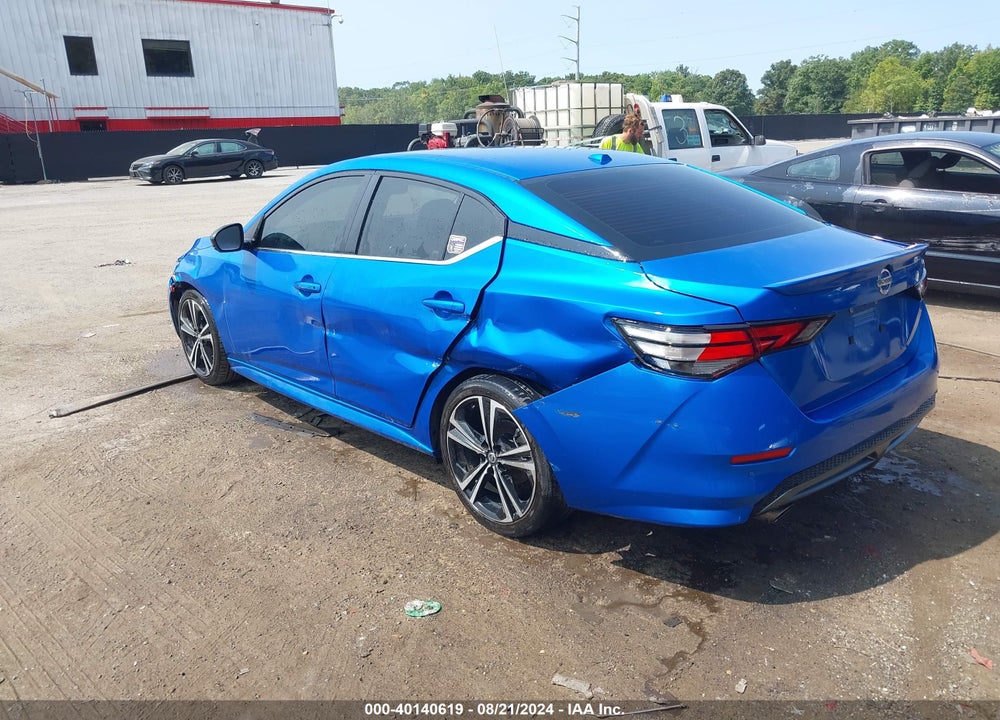 2022 NISSAN SENTRA SR XTRONIC CVT VIN: 3N1AB8DV8NY310139
