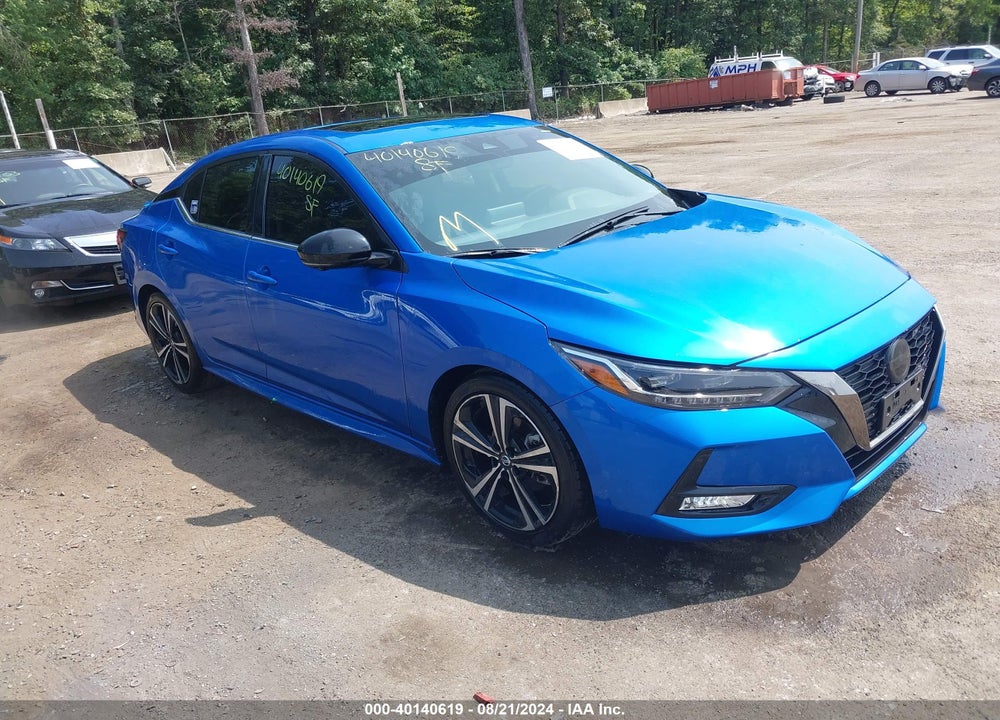 2022 NISSAN SENTRA SR XTRONIC CVT VIN: 3N1AB8DV8NY310139