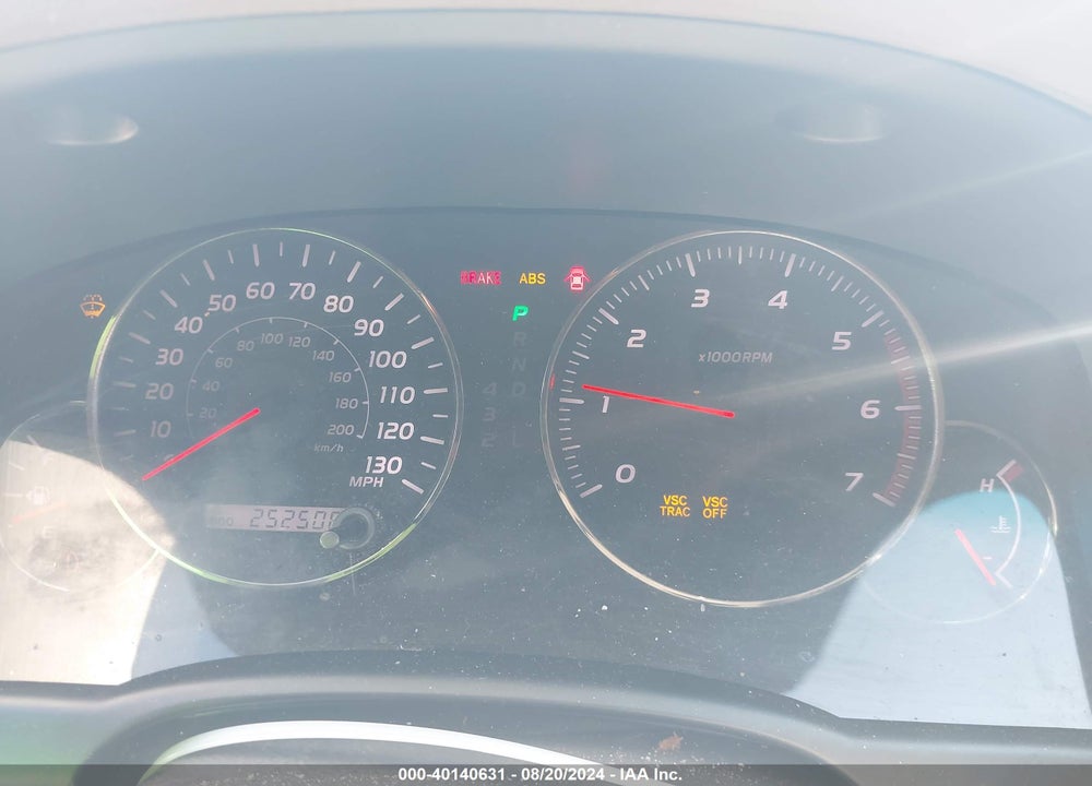 2004 LEXUS GX 470 VIN: JTJBT20X240054444