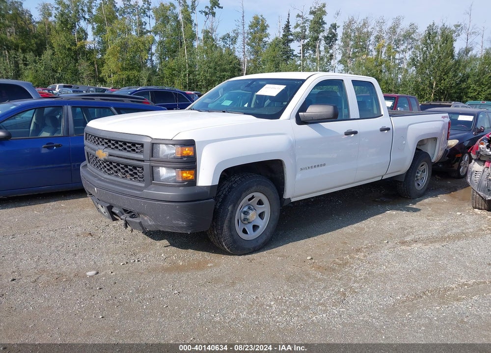 2014 CHEVROLET SILVERADO 1500 WORK TRUCK 1WT VIN: 1GCVKPEH4EZ302305