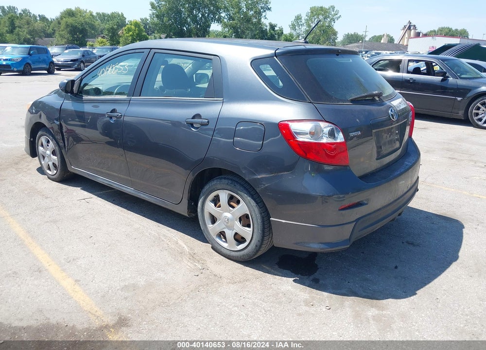 2009 TOYOTA MATRIX S VIN: 2T1KE40E39C015849