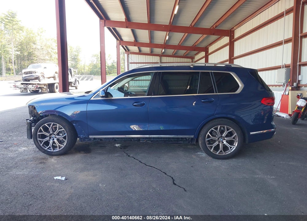 2022 BMW X7 XDRIVE40I VIN: 5UXCW2C01N9M80568