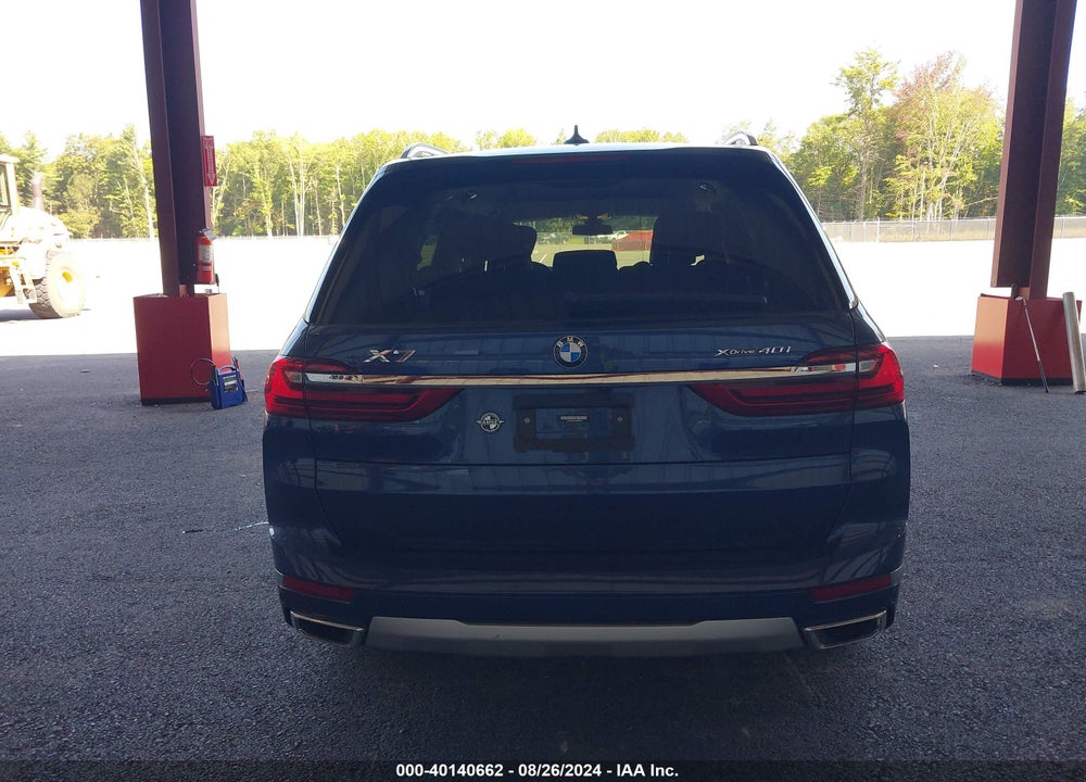 2022 BMW X7 XDRIVE40I VIN: 5UXCW2C01N9M80568