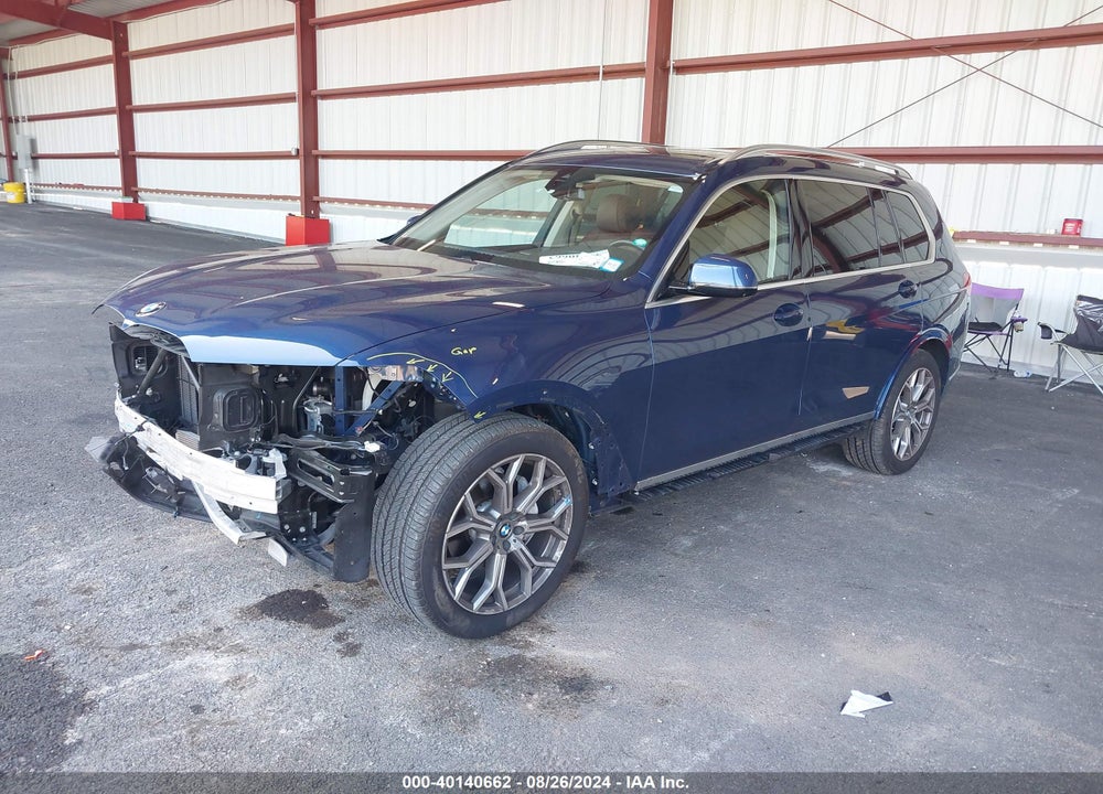 2022 BMW X7 XDRIVE40I VIN: 5UXCW2C01N9M80568