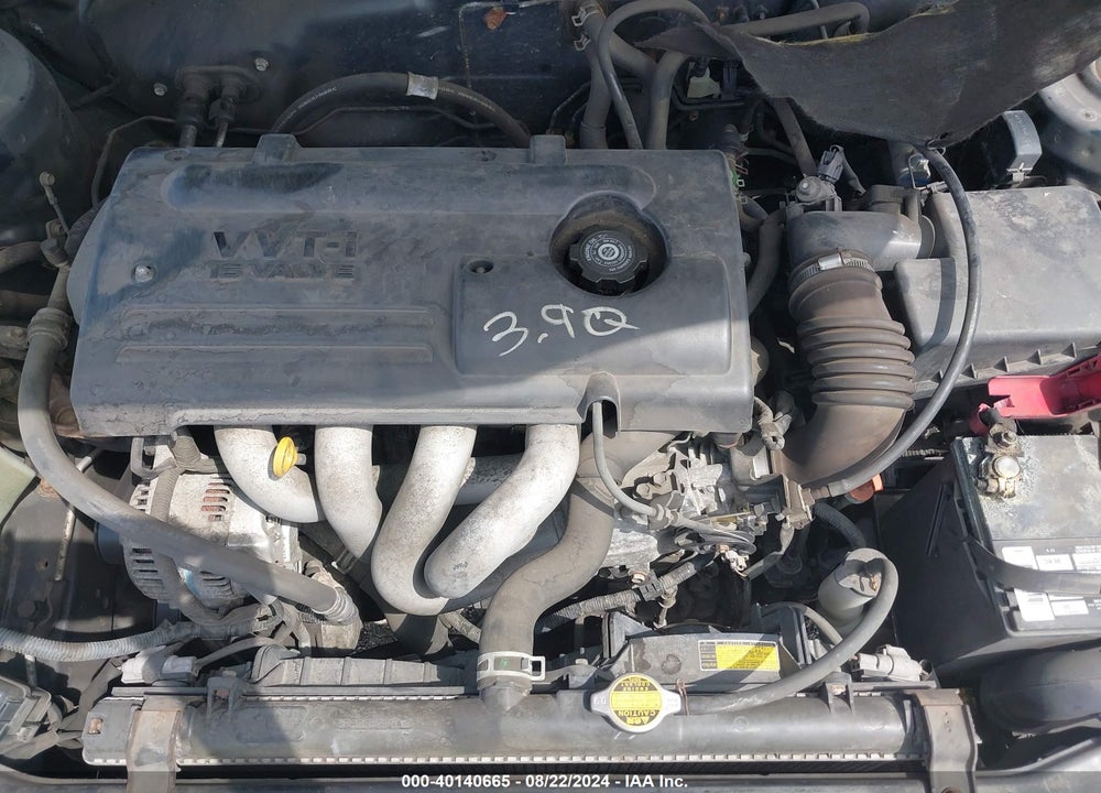 2001 TOYOTA COROLLA VIN: 2T1BR12E11C414022