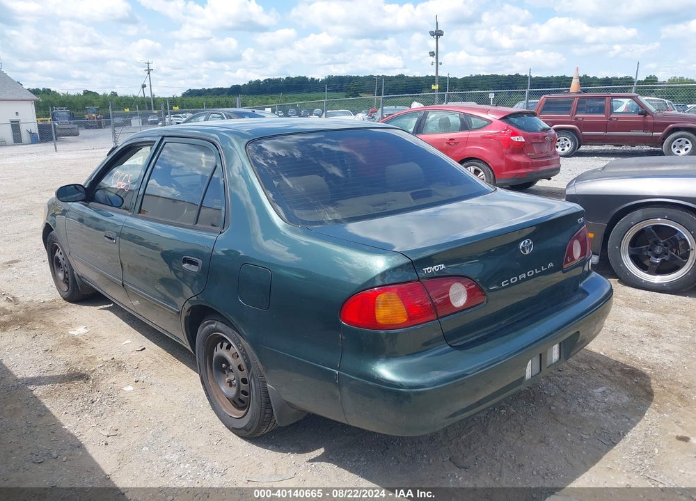 2001 TOYOTA COROLLA VIN: 2T1BR12E11C414022