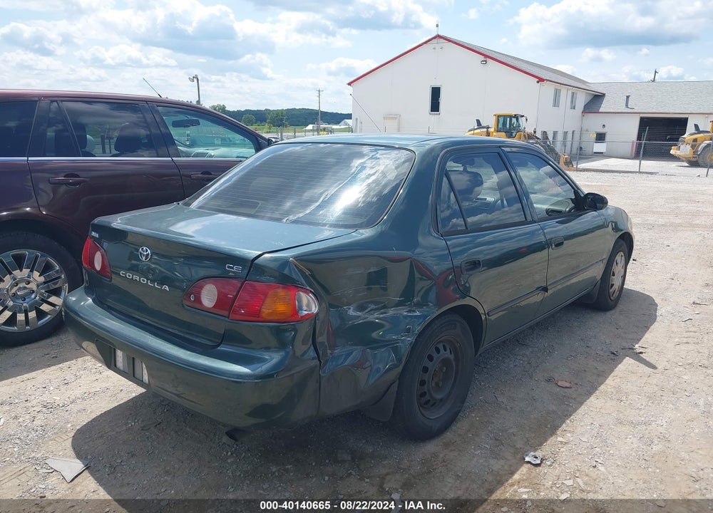 2001 TOYOTA COROLLA VIN: 2T1BR12E11C414022