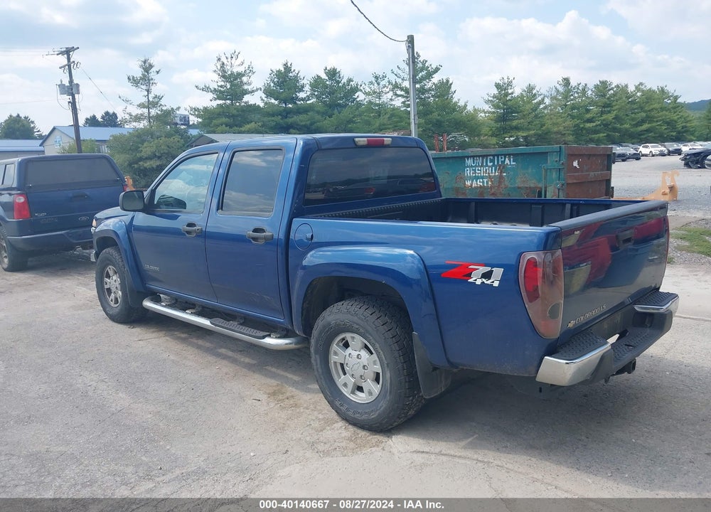2005 CHEVROLET COLORADO LS VIN: 1GCDT136758156138
