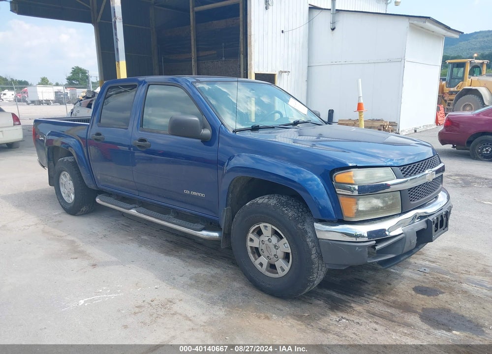 2005 CHEVROLET COLORADO LS VIN: 1GCDT136758156138