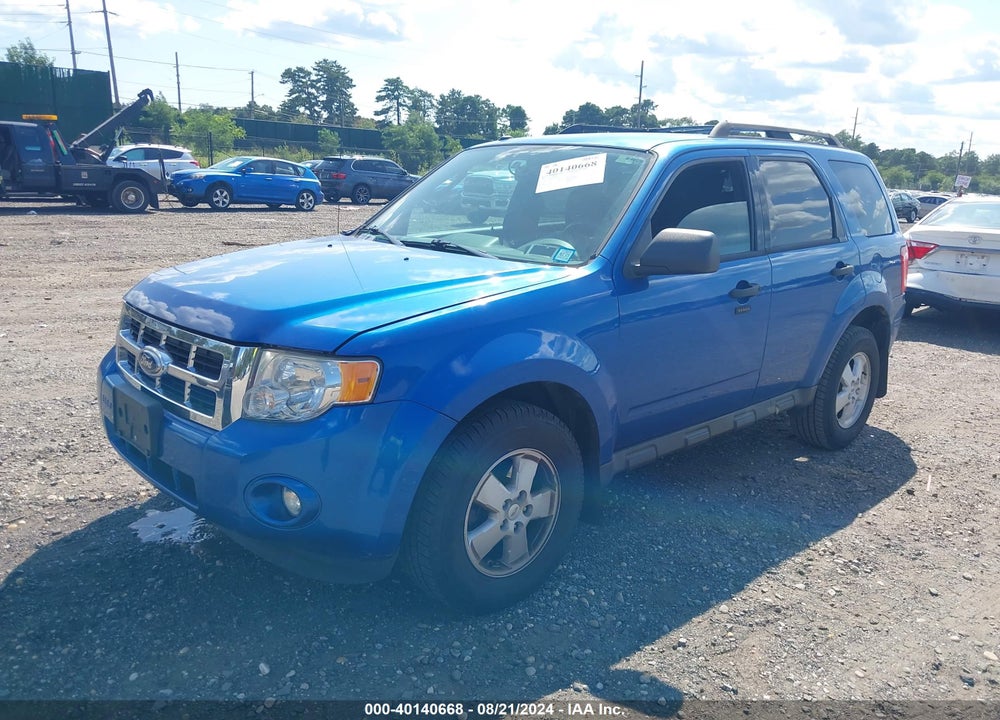 2011 FORD ESCAPE XLT VIN: 1FMCU9D72BKC59301