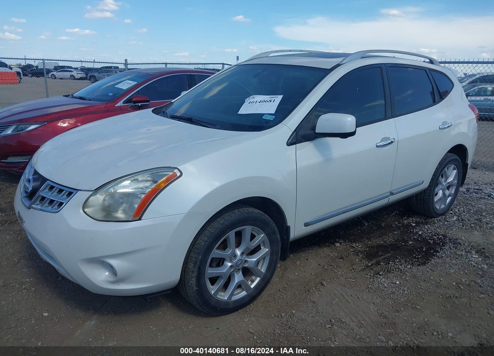 2013 NISSAN ROGUE SV W/SL PKG VIN: JN8AS5MT3DW510009