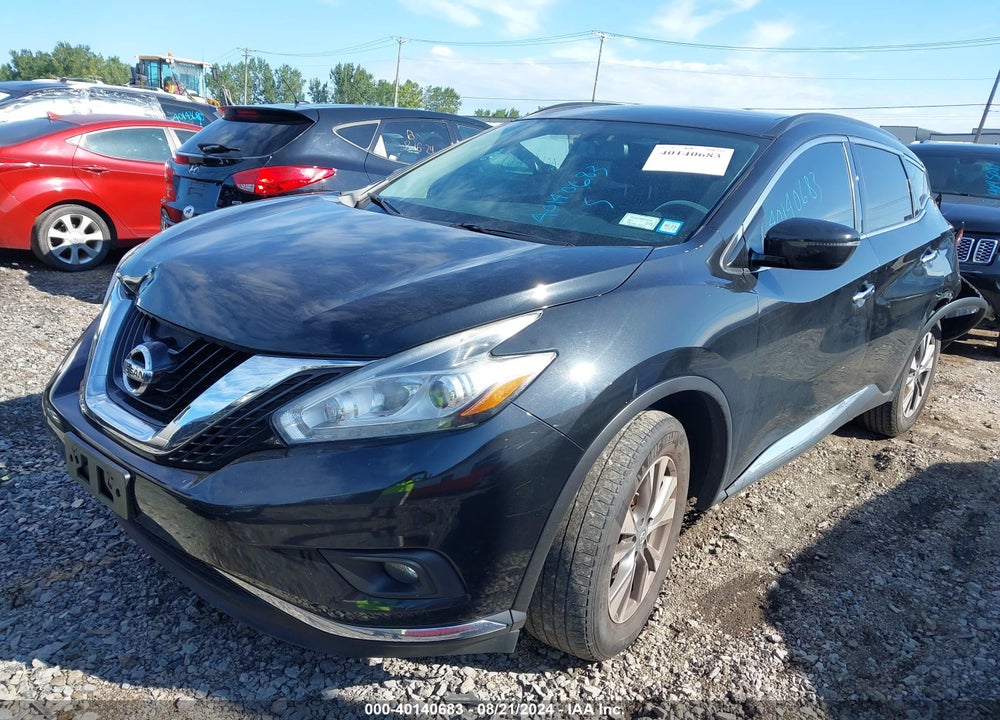 2018 NISSAN MURANO SV VIN: 5N1AZ2MH9JN141817