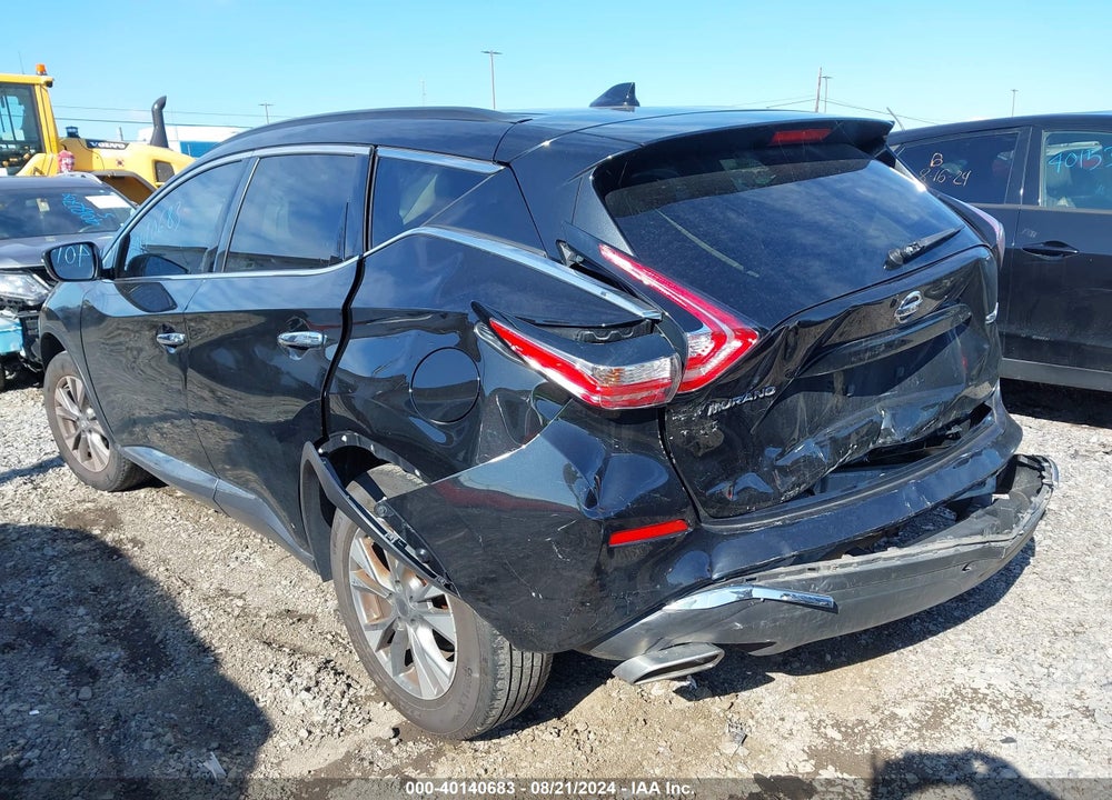 2018 NISSAN MURANO SV VIN: 5N1AZ2MH9JN141817