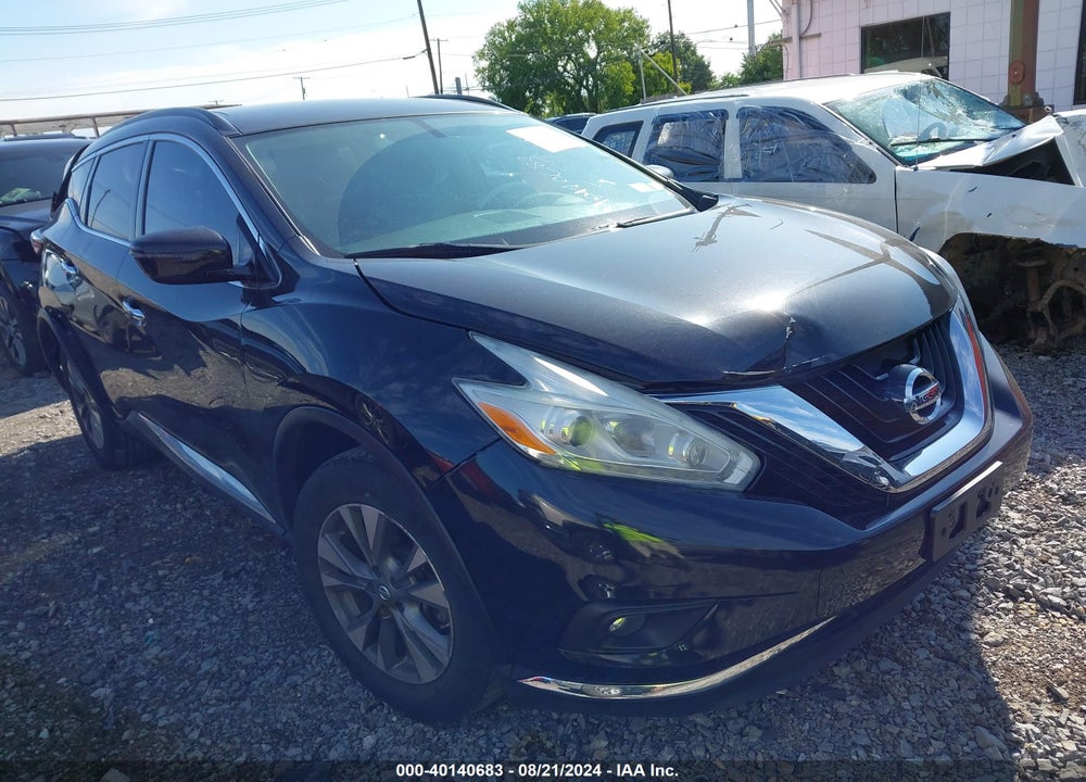 2018 NISSAN MURANO SV VIN: 5N1AZ2MH9JN141817
