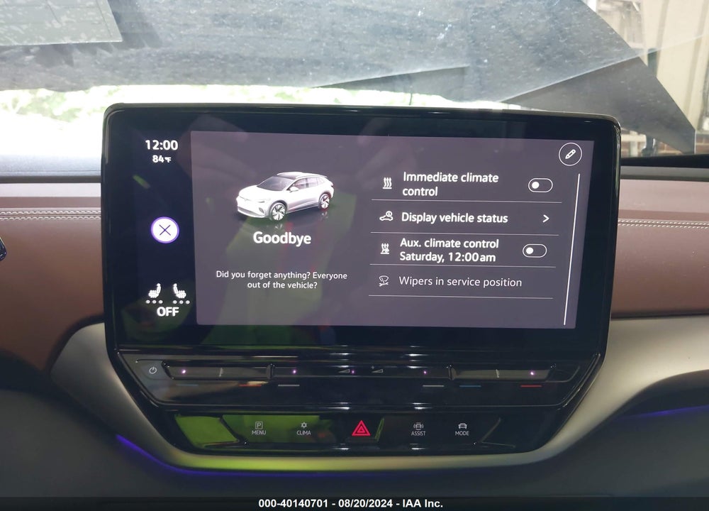 2021 VOLKSWAGEN ID.4 PRO S VIN: WVGTMPE23MP034771