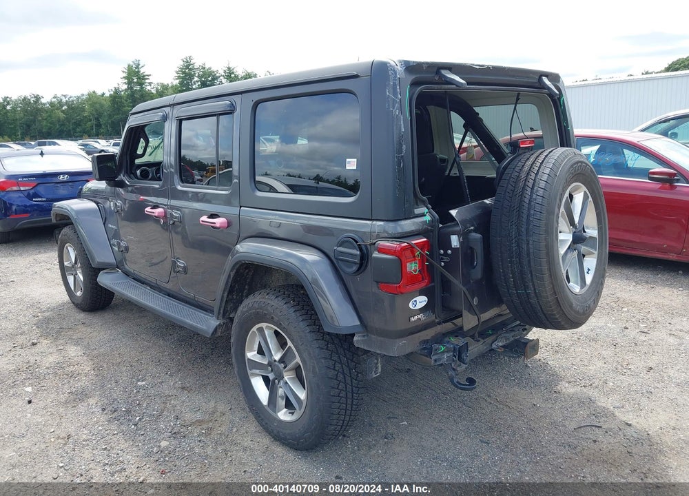 2019 JEEP WRANGLER UNLIMITED SAHARA 4X4 VIN: 1C4HJXEN5KW596042