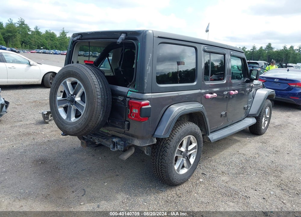 2019 JEEP WRANGLER UNLIMITED SAHARA 4X4 VIN: 1C4HJXEN5KW596042