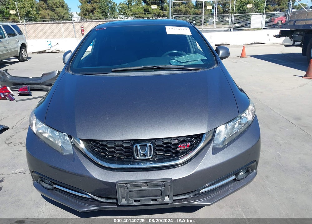 2013 HONDA CIVIC SI VIN: 2HGFB6E53DH705695