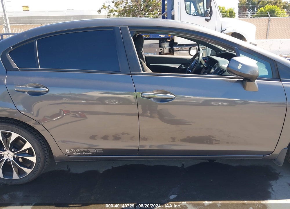 2013 HONDA CIVIC SI VIN: 2HGFB6E53DH705695