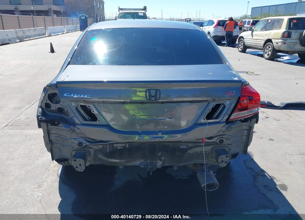 2013 HONDA CIVIC SI VIN: 2HGFB6E53DH705695