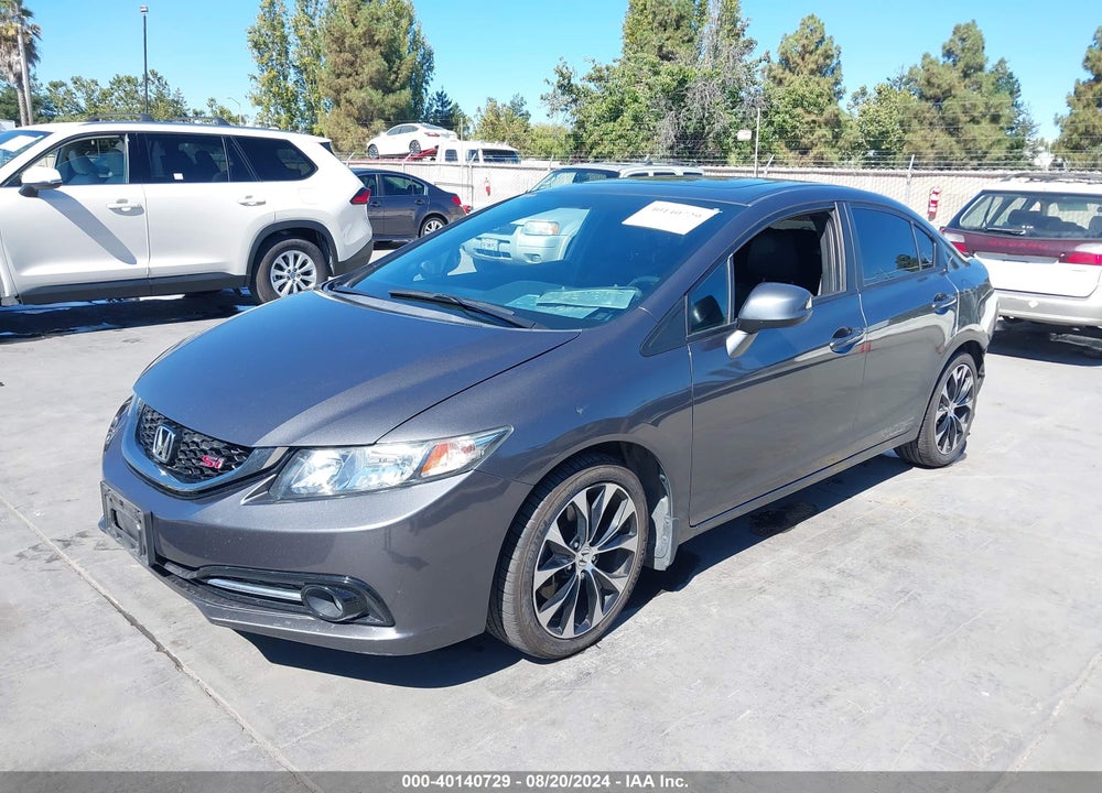 2013 HONDA CIVIC SI VIN: 2HGFB6E53DH705695