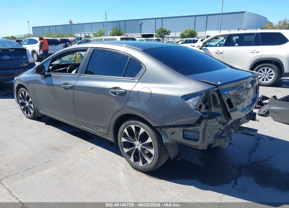 2013 HONDA CIVIC SI VIN: 2HGFB6E53DH705695