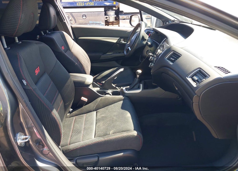2013 HONDA CIVIC SI VIN: 2HGFB6E53DH705695