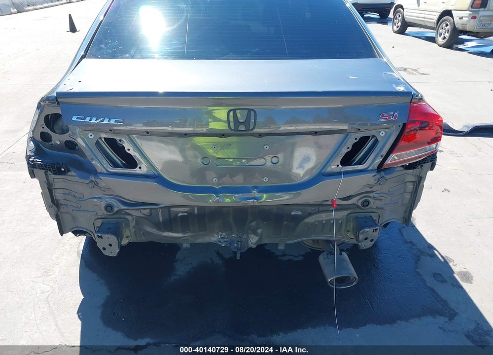 2013 HONDA CIVIC SI VIN: 2HGFB6E53DH705695