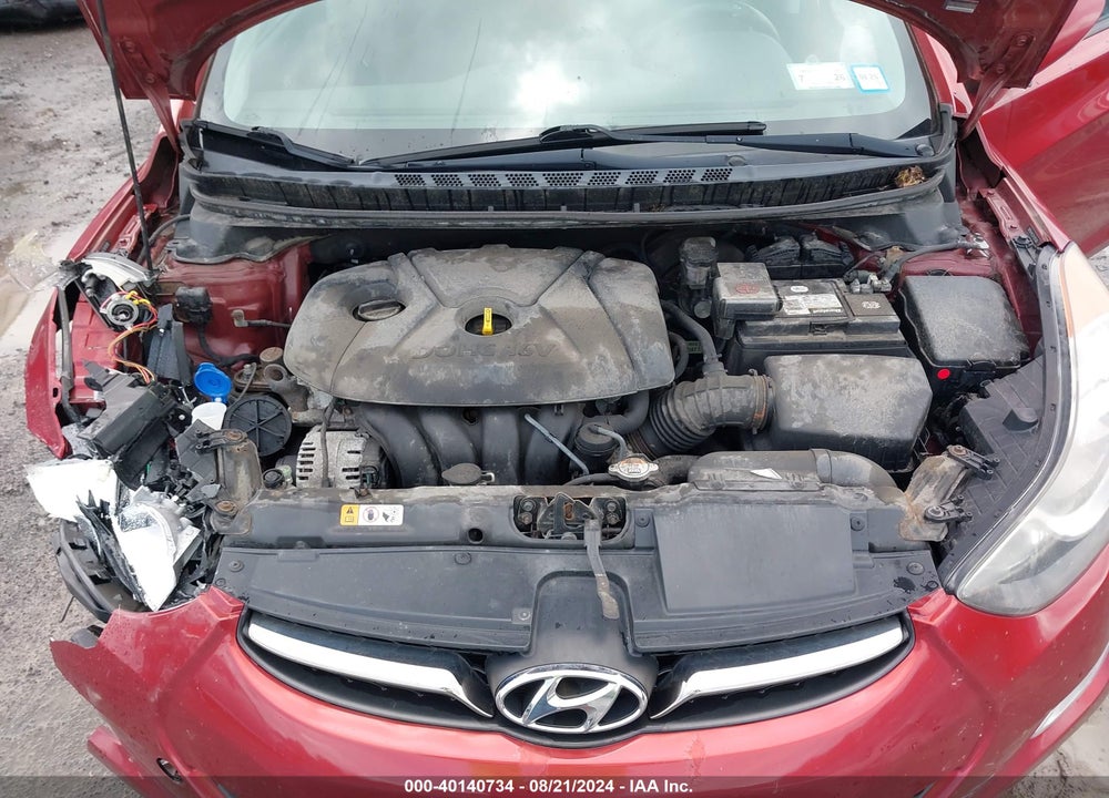 2013 HYUNDAI ELANTRA LIMITED VIN: 5NPDH4AE3DH385090