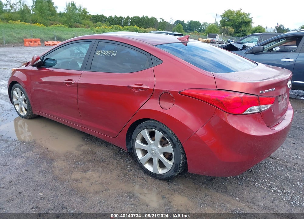 2013 HYUNDAI ELANTRA LIMITED VIN: 5NPDH4AE3DH385090