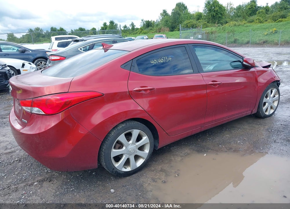 2013 HYUNDAI ELANTRA LIMITED VIN: 5NPDH4AE3DH385090