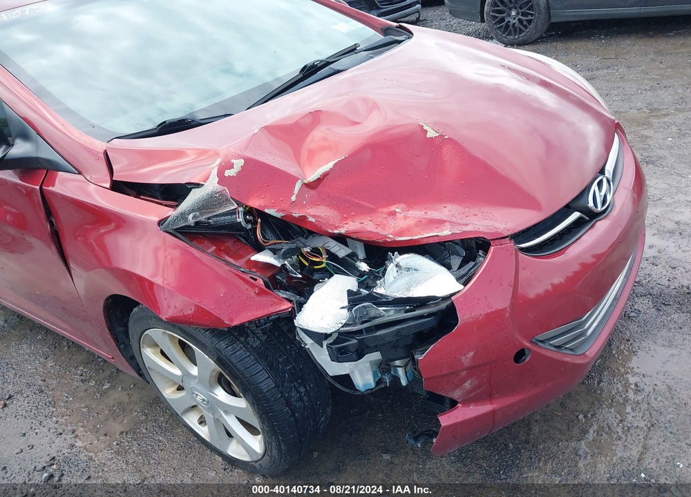 2013 HYUNDAI ELANTRA LIMITED VIN: 5NPDH4AE3DH385090